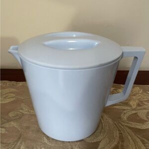 Vintage Gencraft Melmac By GPL Blue Pitcher 6 Cups